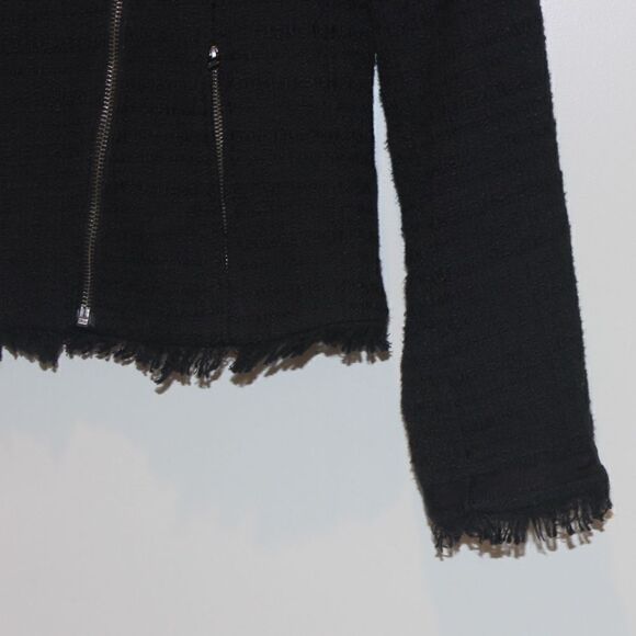 J. Crew Black  Tweed Jacket Women Size 2T - Picture 5 of 10